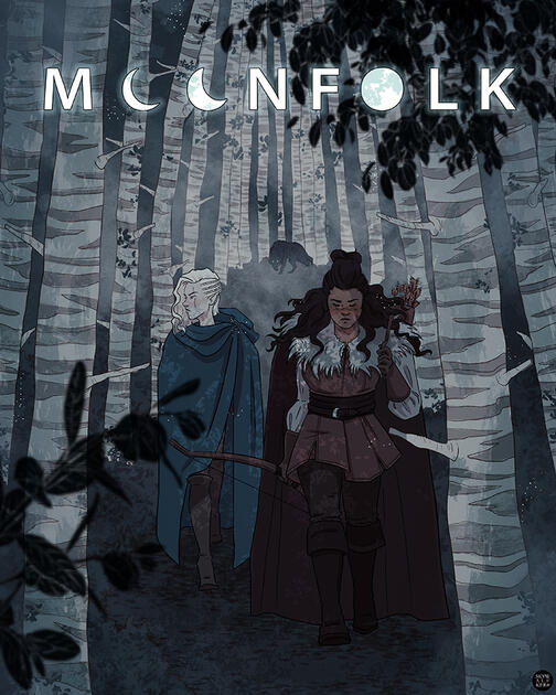 Original concept "Moonfolk", 2021